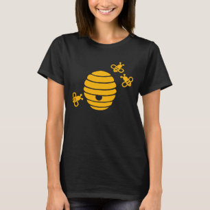 Beehive With Bees T-Shirt