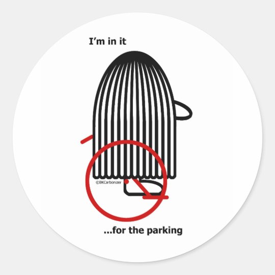 BeeKay Classic Round Sticker
