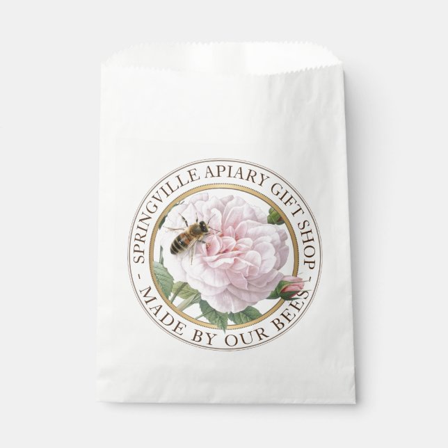 Beekeeper Apiary Gift Shop Product Rose Bee Bags (Front)