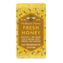 Beekeeper Apiary Honey Jar Labels Honeycomb Bees Beekeeper Apiary Honey Jar Labels Honeycomb Bees