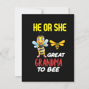 Beekeeper Art Great Grandma To Bee Note Card