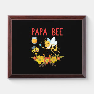 Beekeeper Art Papa Bee 2 Award Plaque