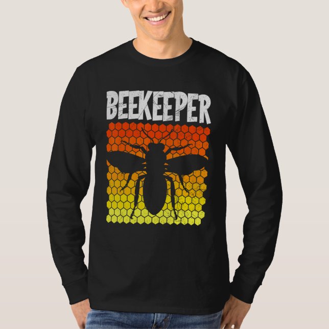 Beekeeper Bee Hobby Beekeeper T-Shirt (Front)