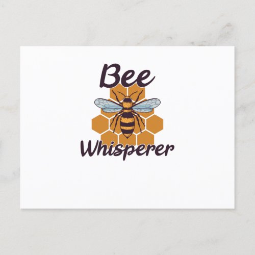 Beekeeper Beekeeping Honey Beehive Postcard