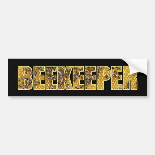 Beekeeper Bumper Sticker