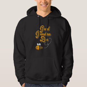 Beekeeper Design For Honey Bees   Great Grandma Be Hoodie