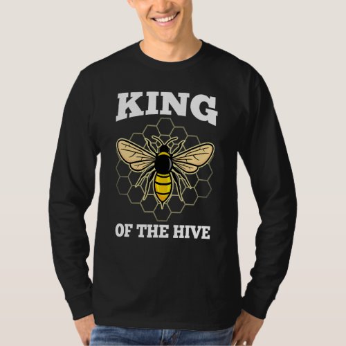 Beekeeper For Men Kids Honeybee Beekeeping T_Shirt