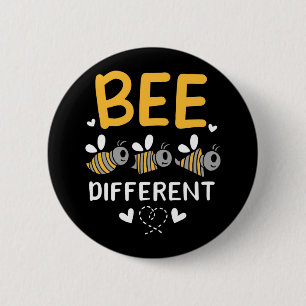 Beekeeper Gift Bee Different Button