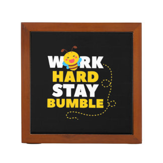 Beekeeper Gift | Bee Work Hard Stay Bumble Desk Organizer