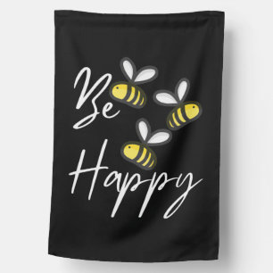Beekeeper Gift Beekeeper Be Happy House Flag