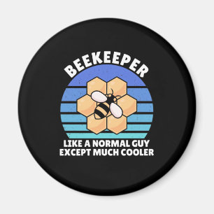 Beekeeper Gift Beekeeper Retro Vintage Magnet