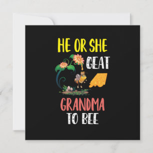Beekeeper Gift Grandma To Bee Invitation