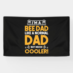 Beekeeper Gift I Am A Bee Dad Banner
