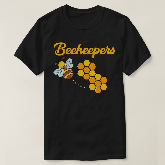 Beekeeper Gift Love Bees Beekeeping Gift For Bee L T-Shirt (Design Front)