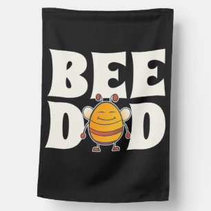 Beekeeper Gift Proud Bee Dad House Flag
