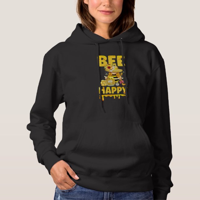 Beekeeper Gnomes Gnome  Gnome Honey Bee Hoodie (Front)