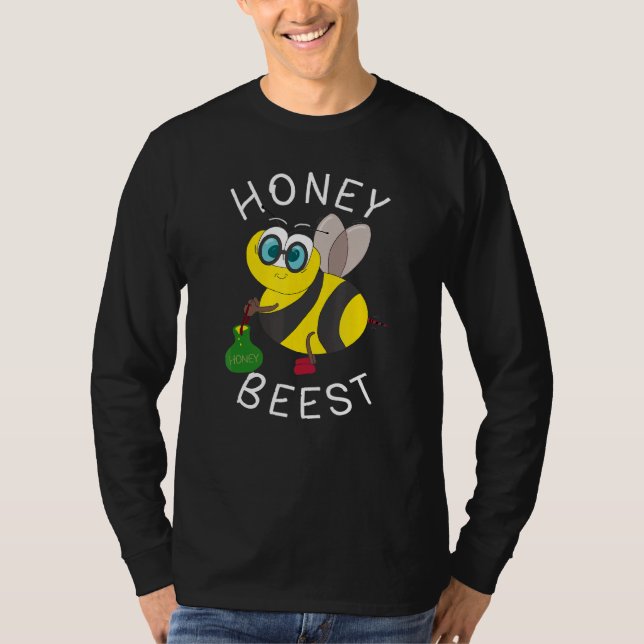 Beekeeper Honey Beest Bee T-Shirt (Front)