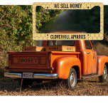 Beekeeper Honey Business License Plate Frame<br><div class="desc">Advertise your honey business and increase your sales quickly with this classy license plate frame. It also makes a wonderful gift for the beekeeper in your life. Sweet !</div>