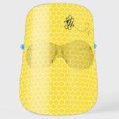 Beekeeper Honeycomb With Bee Face Shield (Front)