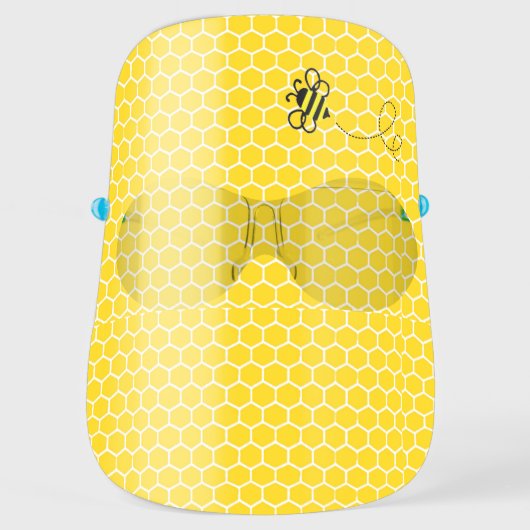 Beekeeper Honeycomb With Bee Face Shield (Front)