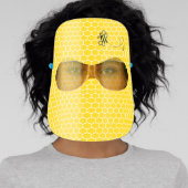 Beekeeper Honeycomb With Bee Face Shield (Insitu)