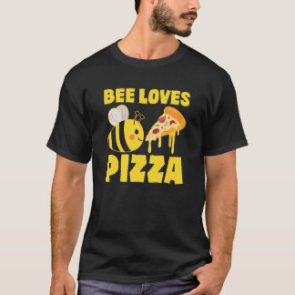 Beekeeper Pizza Pizza Fast Food Cute Bee T-Shirt