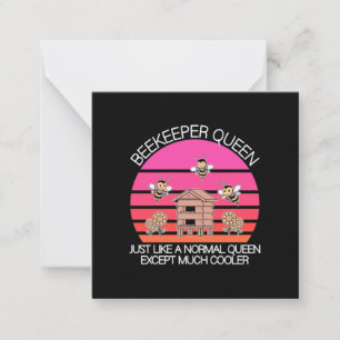 Beekeeper Queen Note Card