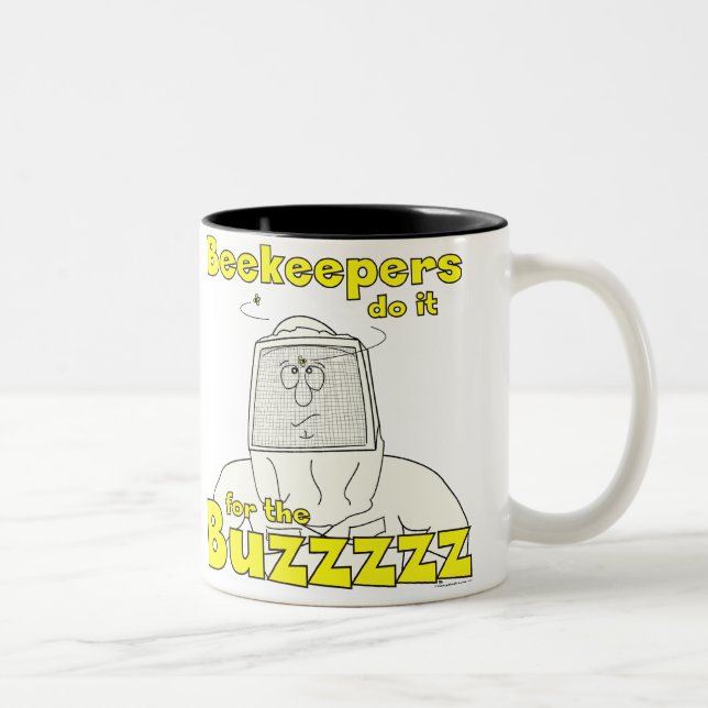 Beekeepers do it for the Buzzzzz - Mug (Right)
