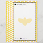 Beekeeper's Paper<br><div class="desc">A fun letterhead for all who love bees! If you would like help with the layout and text, simply use the contact button to contact me, let me know which product you are interested in and what you would like. Layout, text color and simple detail changes are complimentary. Custom illustration...</div>