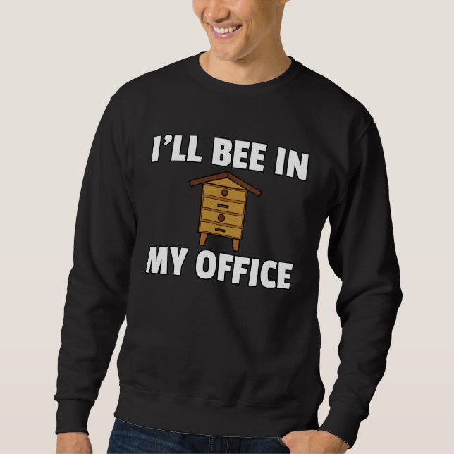 Beekeeping Bee Hive Beekeeper Honeybee Sweatshirt (Front)