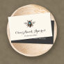 Beekeeping Bee with Blue Heart Apiary Business Card