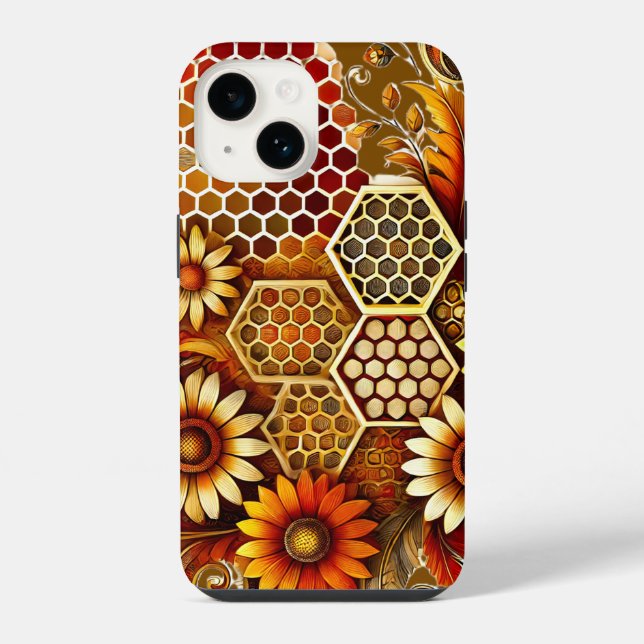 Beekeeping Design | iPhone 14 Case (Back)
