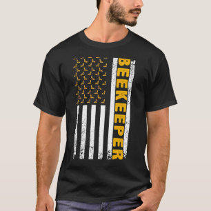 Beekeeping For Men Women USA American Bee T-Shirt