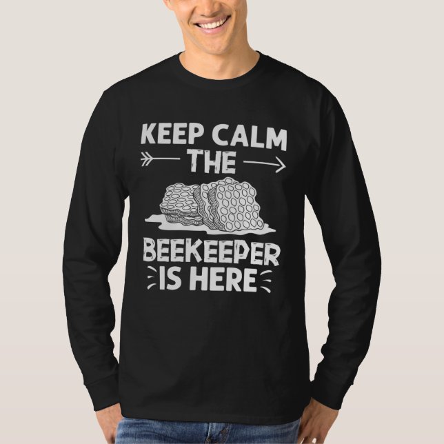 Beekeeping Honey Farmer Bees Beginner Beekeeper  3 T-Shirt (Front)