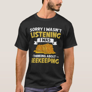 Beekeeping Honey Farmer Bees Beginner Beekeeper T-Shirt