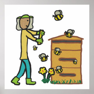 Beekeeping Poster