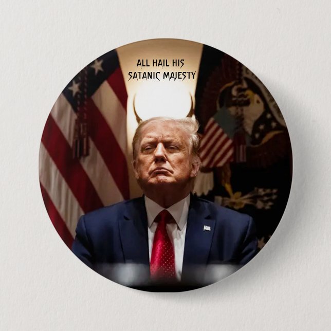 Beelzetrump Button (Front)