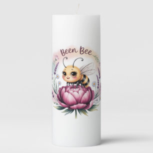 Been Bee Pillar Candle