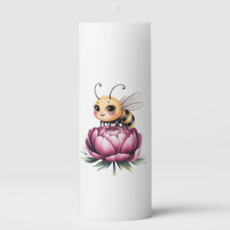 Been Bee Pillar Candle