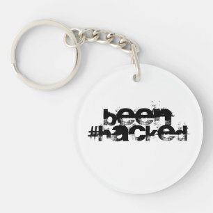 Been Hacked Keychain