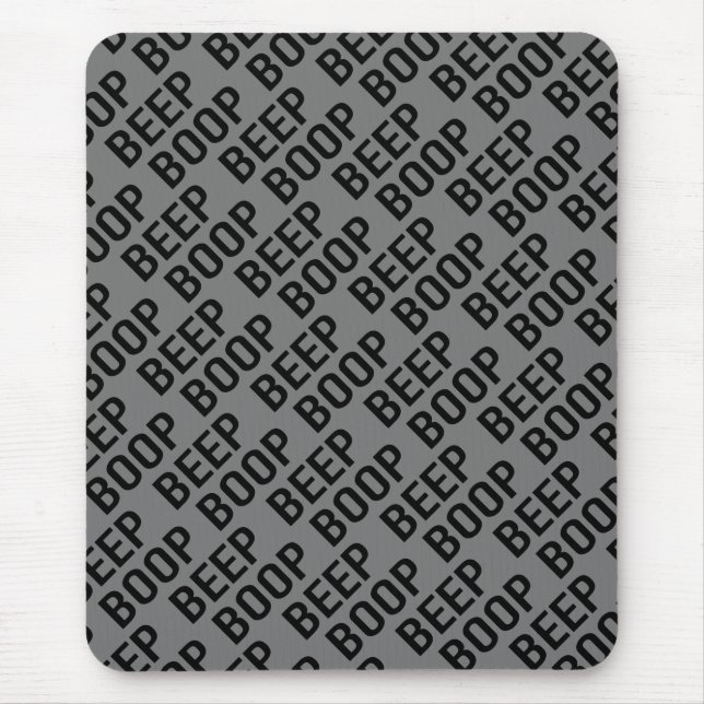 Beep Boop, Are You a Robot? - Mousepad (Front)