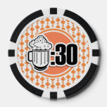 Beer 30 Poker Chips at Zazzle