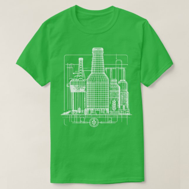 beer 3d design T-Shirt (Design Front)