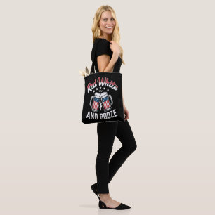 Beer 4th Of July , Patriotic Party Tote Bag