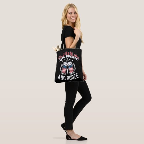 Beer 4th Of July , Patriotic Party Tote Bag