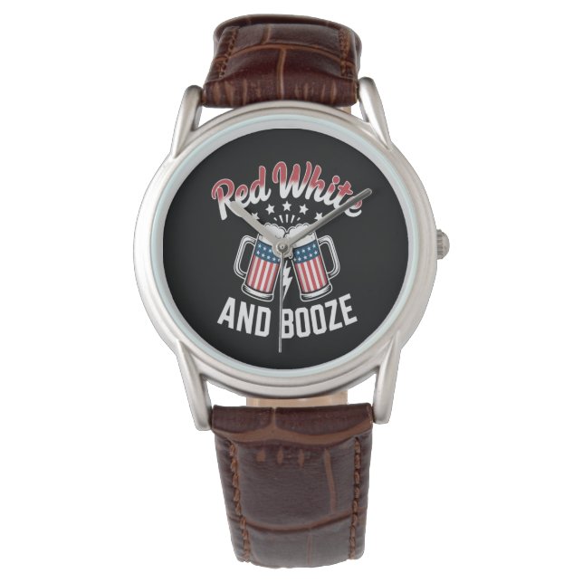 Beer 4th Of July , Patriotic Party Watch (Front)