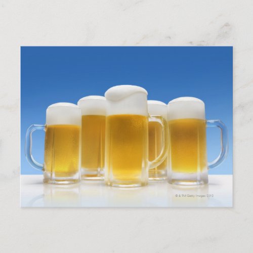 Beer 6 postcard