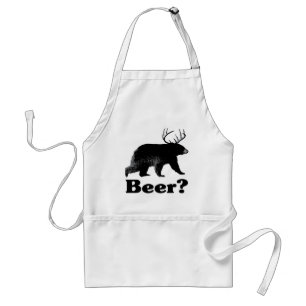 Beer? Adult Apron