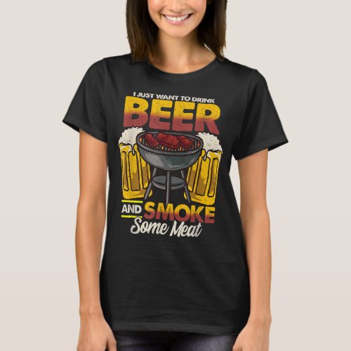 Beer And BBQ   BBQ Men  Grilling T_Shirt