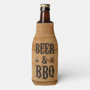 Beer and BBQ Bottle Cooler